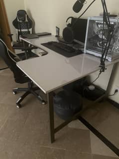 Big computer table custom built