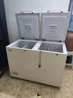 Waves Horizontal Deep Freezer/Fridge (Double Door)