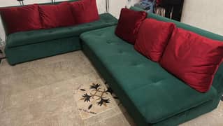 sofa| L shape sofa|sofa for sale|wooden sofa|wooden sofa with cushion