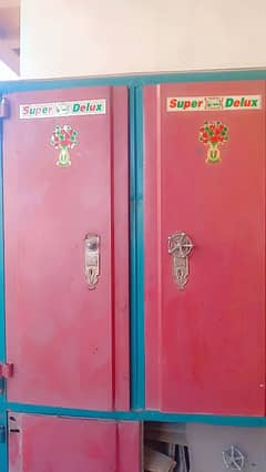 Super Delux Steel Almirah with Built-in Locker – Spacious & Secure!
