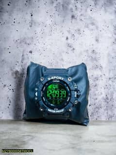 Men's digital display sports watch. .