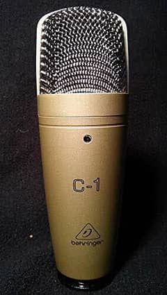behringer C-1 condenser microphone