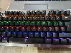 Rgb Gaming mechanical keyboard blue switches