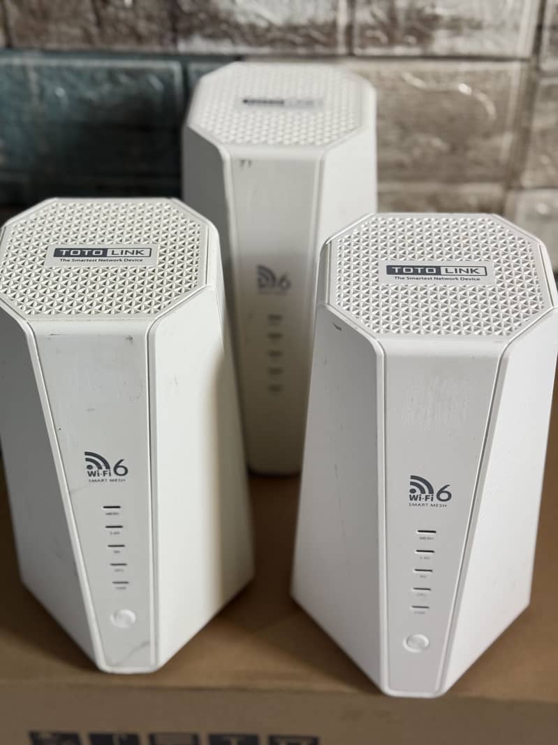 TOTOLINK Mesh Wi‑Fi 6 AX3000 – Dual‑Band 3000 Mbps Whole‑Home Coverage 2