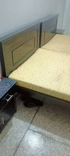 2 single bed