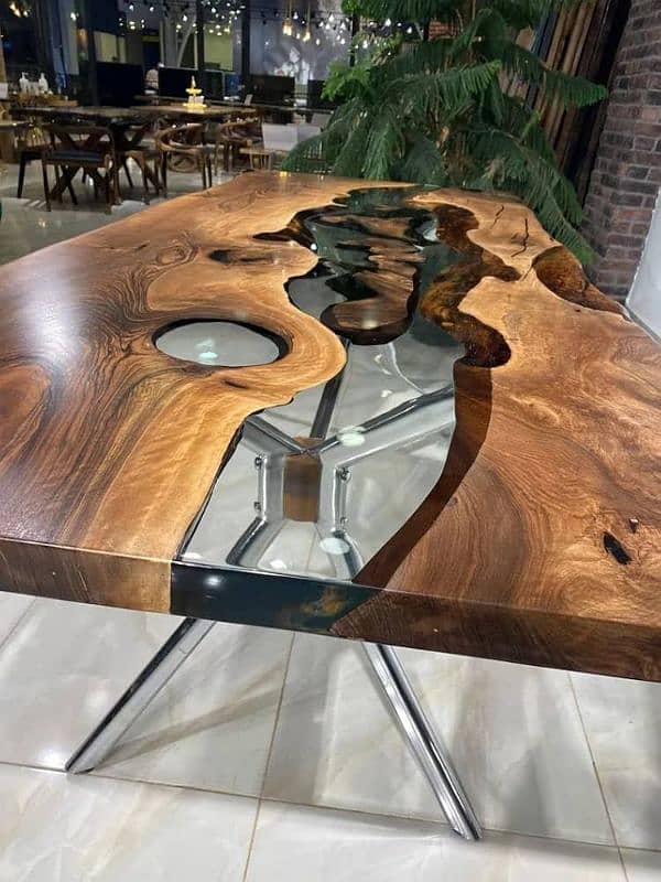 Special Eid Sale Offer Upto 45%OFF Epoxy Resin Center Tables In Multan 1