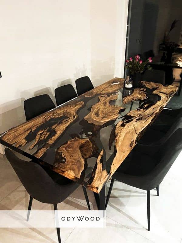Special Eid Sale Offer Upto 45%OFF Epoxy Resin Center Tables In Multan 4