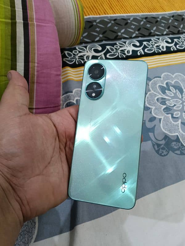Oppo Mobile A78, 8+8/256 GBs 10/10 condition in-Display fingerprint 0