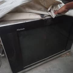 This is an old tv with tube not working.