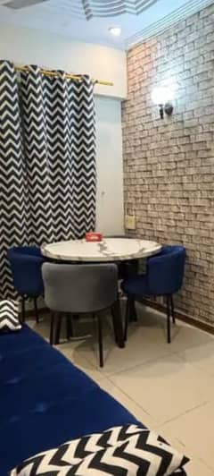 Dining table with chair