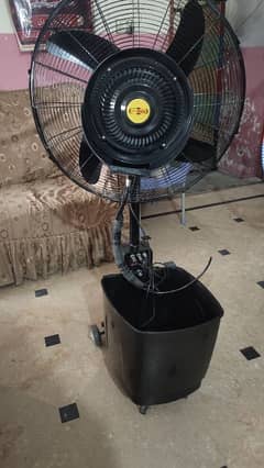 brand new just on time used mist fan