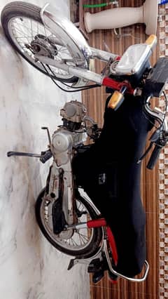 honda cd70 2021 red