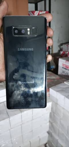 Samsung note8 4/64 PTA approved exchange with sale