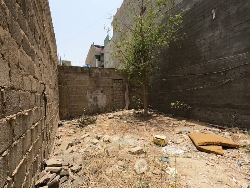 80 Sq Plot for Sale Prime Location in Gulistan-e-Johar, Block 12 (Bin Hashim Back Side) 3