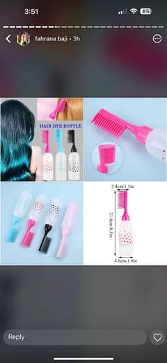 hair oil brush ,,& bat net