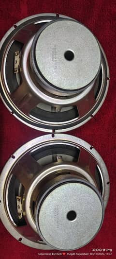 Sony original 10 inch speaker woofer 500 Watt pair  03086385519