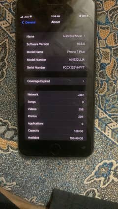 iPhone 7plus 128 pta