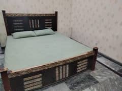 Bed and mattress