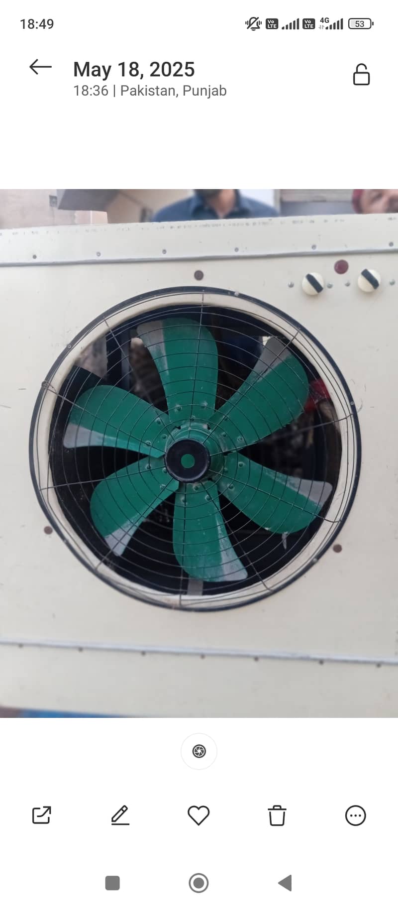 A+ condition air cooler just 4 month use 10/10 motor condition 2