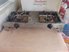 SS Double Gas Stove