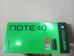 Infinix note 40