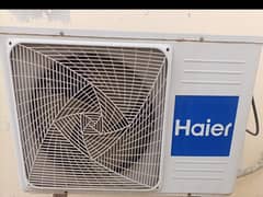 Haier Ac on maroon color