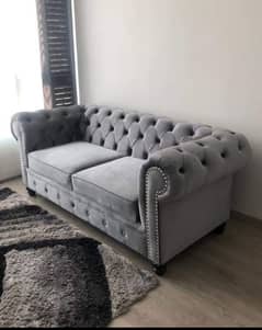 chesterfield style sofa set