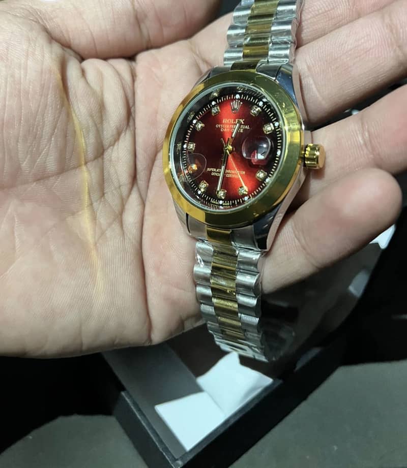 Rolex Red Dail And many more colours Inbox for Order 0