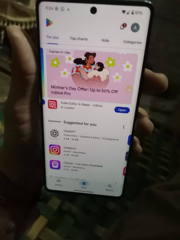 Google pixel 7 pro 10/10 condition number 0133461682 3
