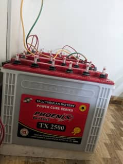 Solar battery phoneix tx 2500