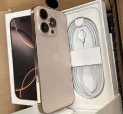 IPHONE 16 PRO MAX DESERT COLOUR 4 MONTH SIM TIME AVAILABLE
