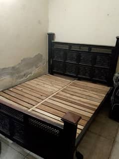 Wooden Bed