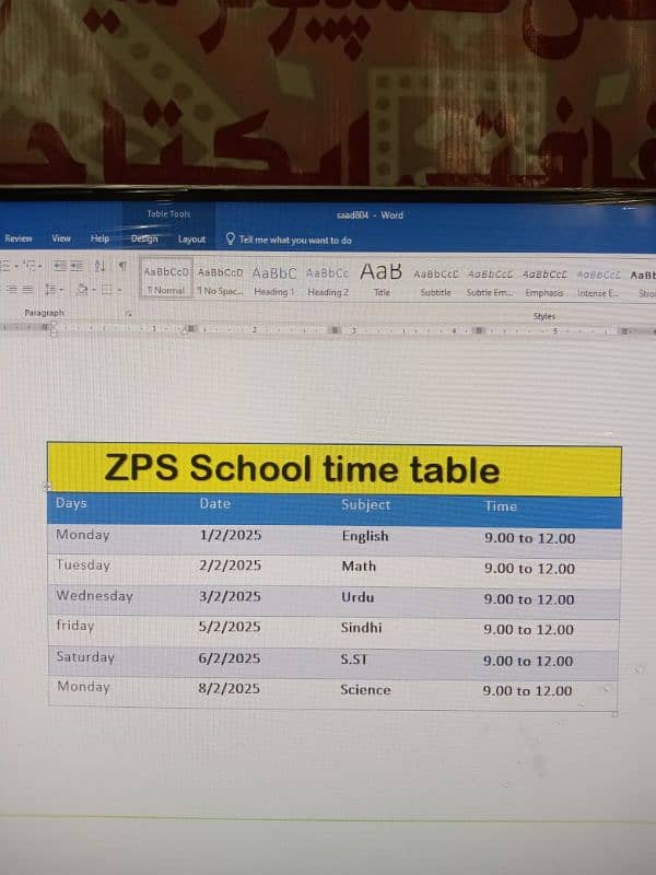 school time table and tuition and center time table maker 0