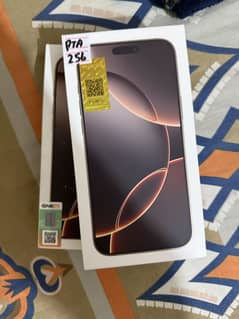 16Pro Max 256gb Desert Non Active Pta Approved
