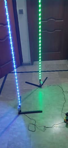 NEON GAMING ROOM ROD LIGHTS AND BATMAN LOGO, EMOJI , FRAME.