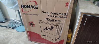 Homage Semi Automatic Dual Washing Machine and dryer