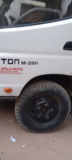 Foton 2018 model  in used for marble factory