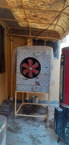 air cooler steel pad body with stand