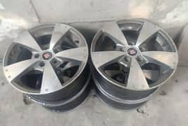 alloys rims 15" 5 nutt