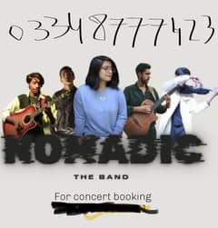 Book singers " Nomadic band " for your event