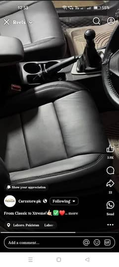 Seat covers & Flor matting staring grib