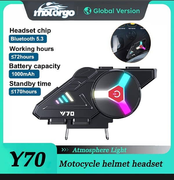 helmet Bluetooth wireless headphones 0