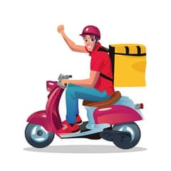 Need food delivery boy urgent