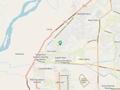 60 FEET WIDE ROAD 2 KANAL PERFECT LOCATION PLOT AVAILABLE FOR SALE IN IZMIR TOWN - BLOCK G