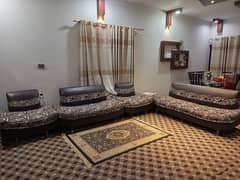 7 seater sofa set neat and clean