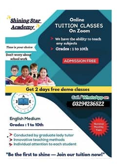 Online Tuition Classes| Succes stories |Grade 1-10|Free Demo|LadyTutor