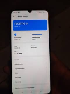 Realme c53 6 128 10by10 Condition golden color