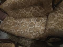 sofa set (one is 3 seater, other one is 2 seater)