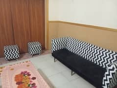 3 seater sofa with 2 pair of cution