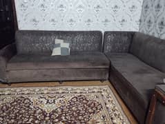 sofa set L shape and sofa com bad
